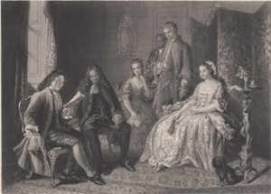 Allan Ramsay Reading his Poems to the Countess of Eglintoun